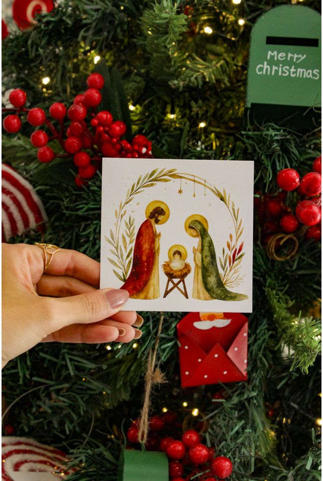 Cartao de Agradecimento Sagrada Familia Mimo Galeria -3-